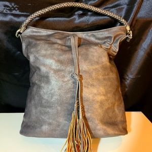 Grey purse